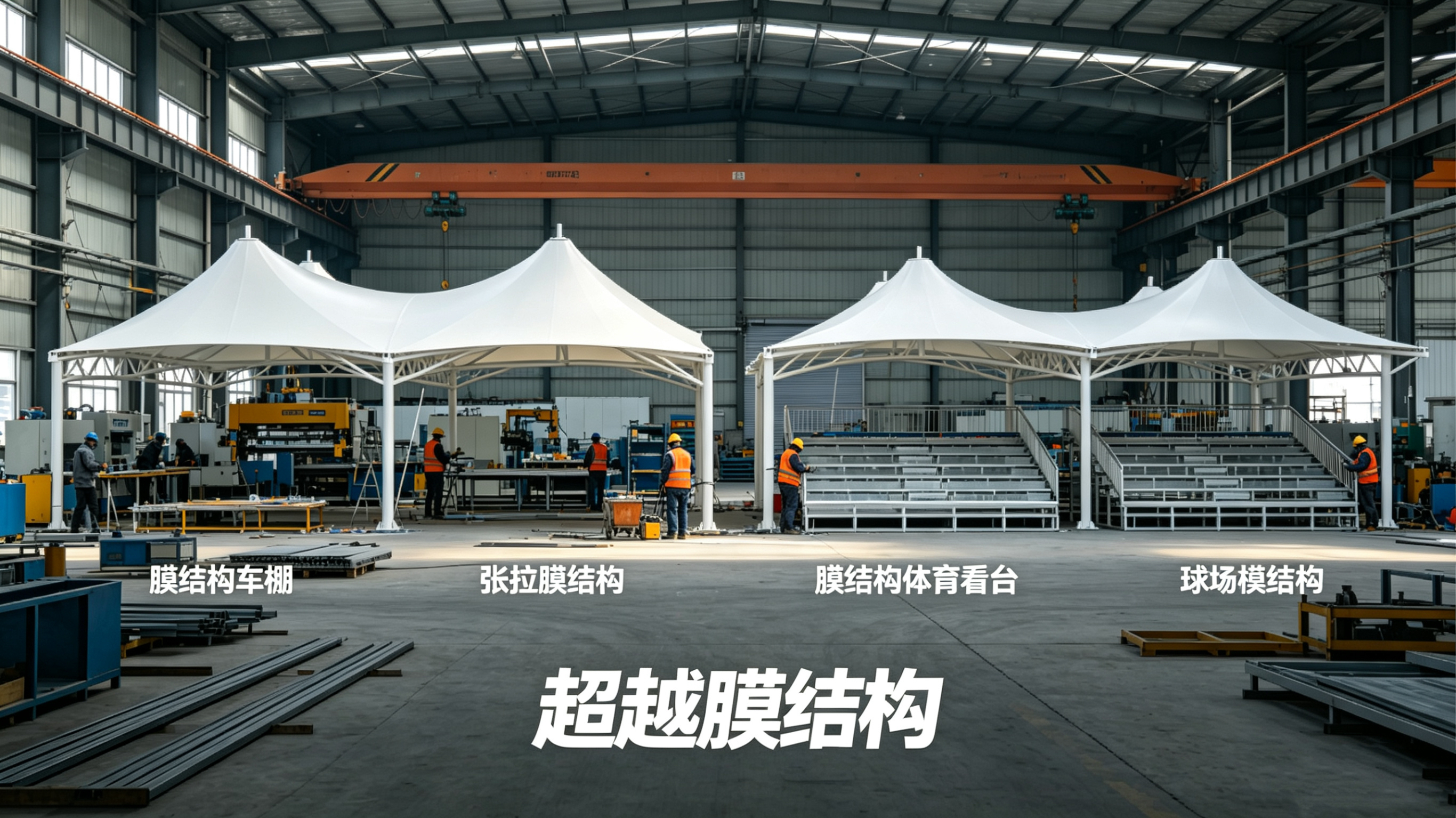衢州市膜结构工程膜结构遮阳篷 - 方案